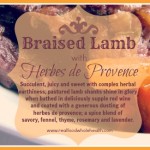 Braised Lamb with Herbes de Provence 