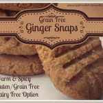 Grain Free Ginger Snaps