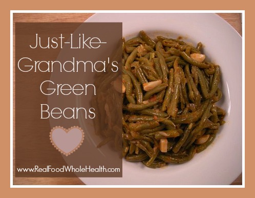 Just Like Grandma's Green Beans- you've gotta try this comfort food!