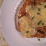 Gluten-Free Chicken Paillard with Lemon Cream Sauce or Herbed Garlic Butter