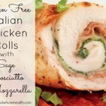 Italian Chicken Rolls with Sage and Prosciutto- Gluten Free
