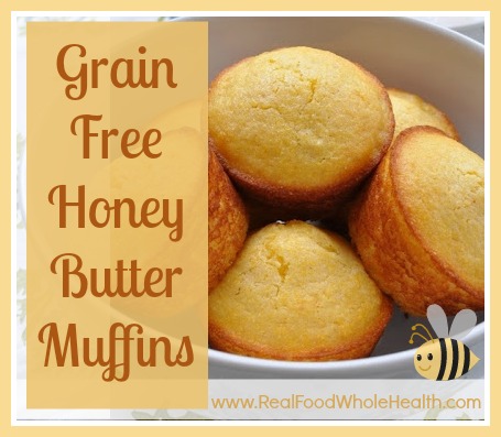 Grain Free Honey Butter Muffins