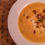 Roasted Maple Butternut Squash Soup