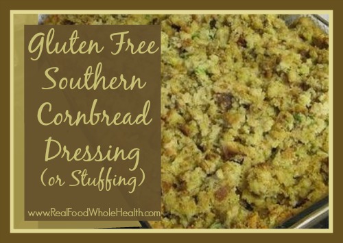 Gluten Free Cornbread Dressing or Stuffing