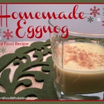 Raw Egg Nog- Real Food Style!