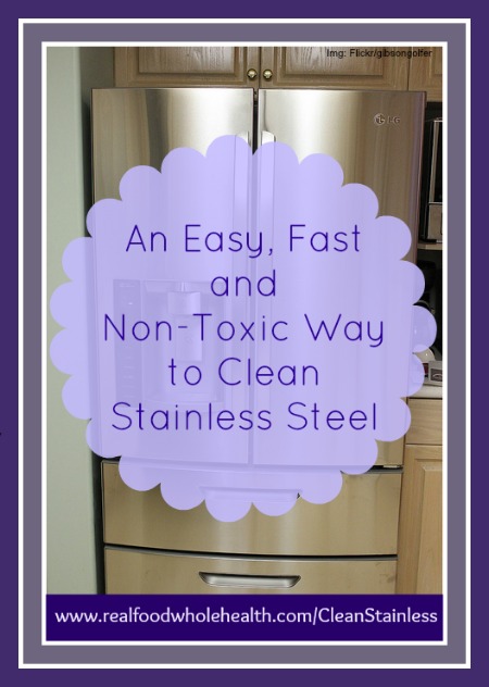 Non-Toxic Stainless Steel Cleaner, Make Your Own