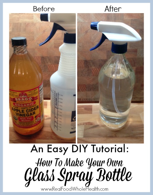How To Make Your Own Glass Spray Bottle