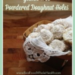 Gluten Free Powdered Doughnut Hole Recipe