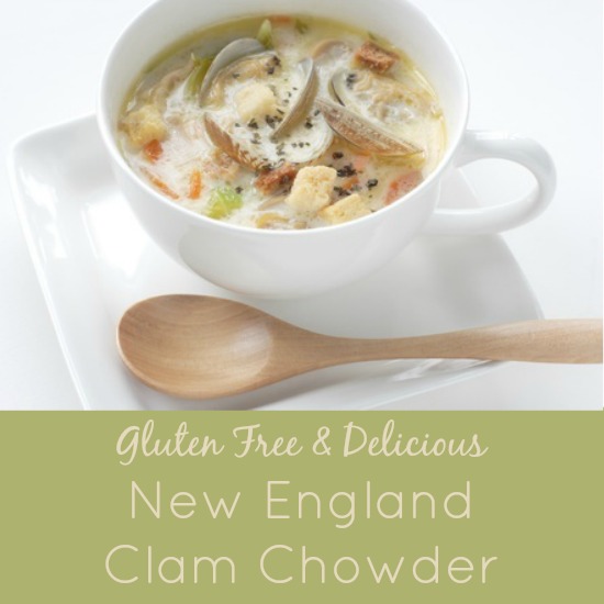 Gluten Free New England Clam Chowder Recipe