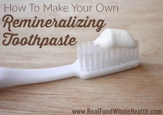 Make your own natural toothpaste